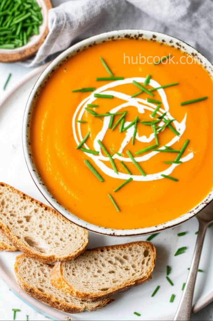 Pressure Cooker Cream of Carrot Soup