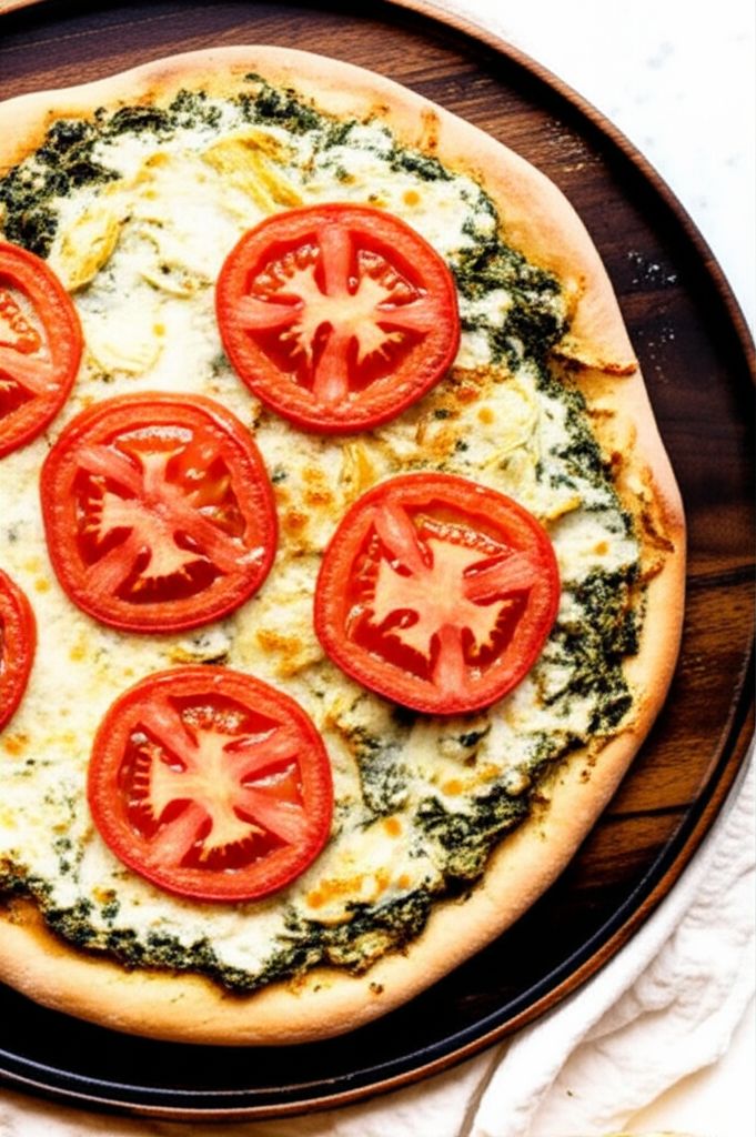 Red, White, and Green Pizza