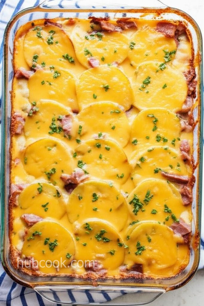 Scalloped Potatoes and Ham
