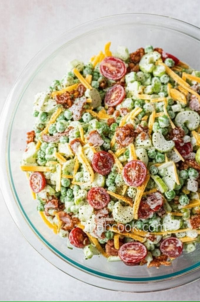 Seven Layer Mixed Up Salad