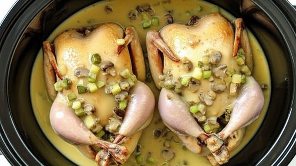 Slow Cooker Cornish Hens
