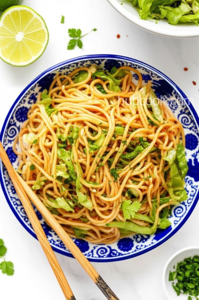Spicy Lettuce Noodles