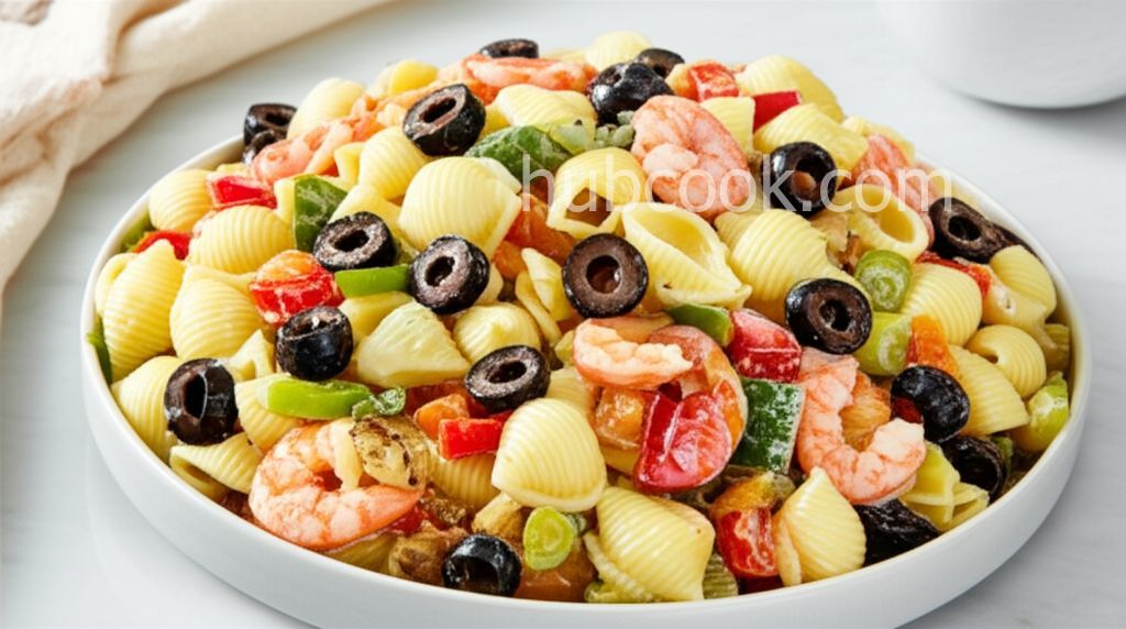 Super Shrimp and Veggie Pasta Salad