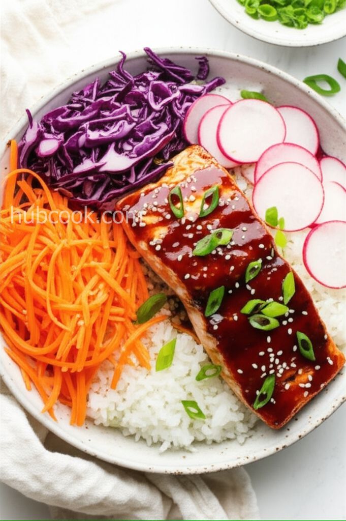 Teriyaki Salmon Bowl