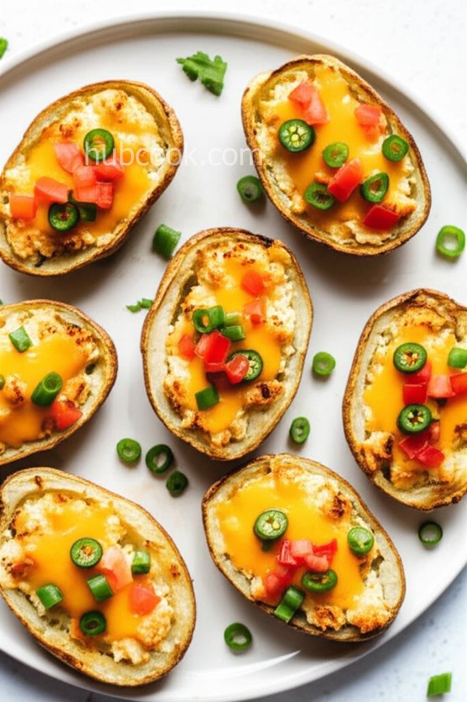 Vegan Air Fryer Potato Skins