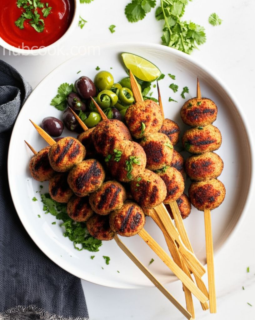 Vegetarian Kofta Kabobs