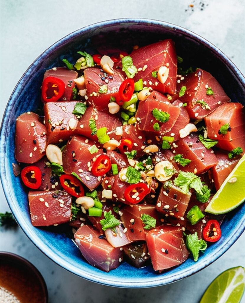 Ahi Shoyu Poke