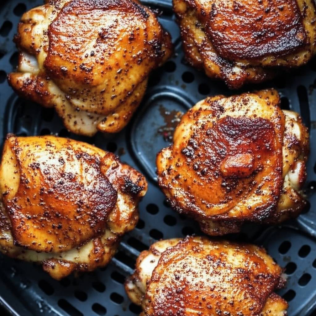 Air Fryer Chicken Thighs