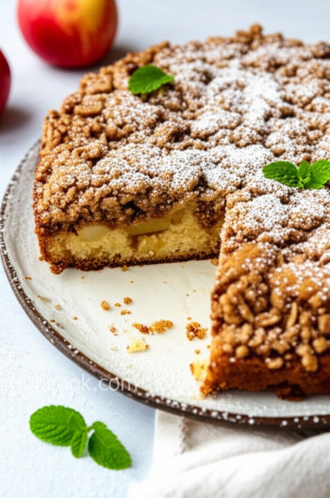 Apple Crumble Coffee Cake