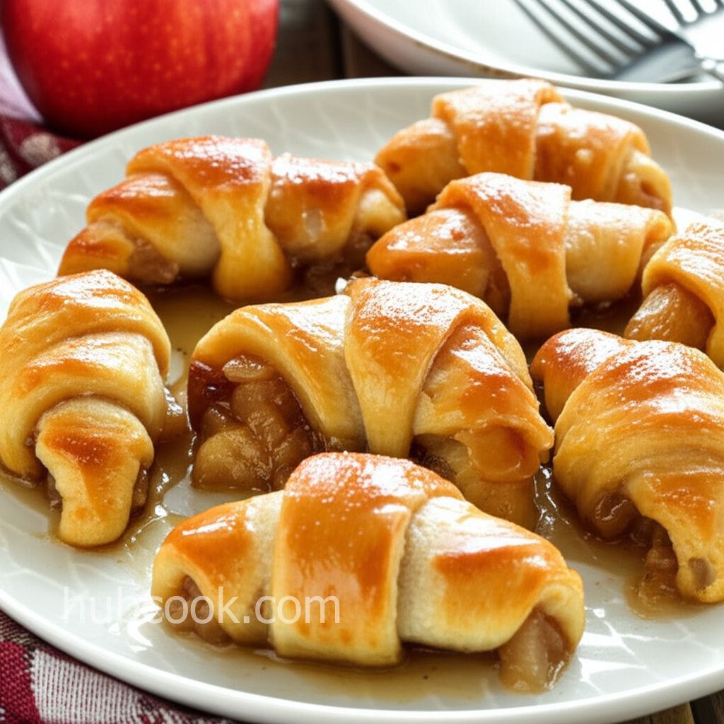 Apple Dumplings with Crescent Roll Dough