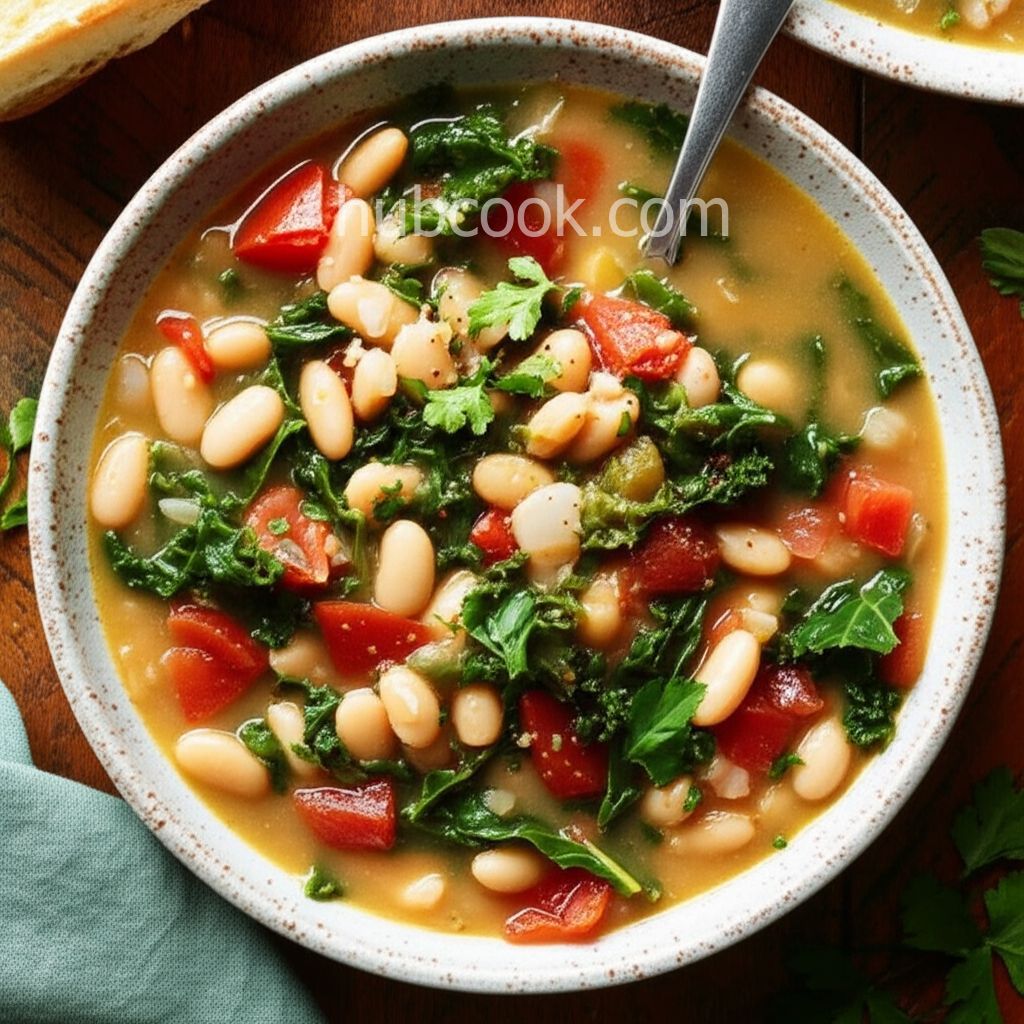 Bean Soup with Kale