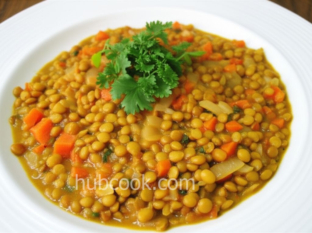 Caribbean Curried Peas (Lentils)