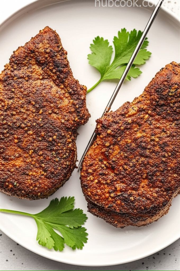 Coriander- and Cumin-Rubbed Pork Chops