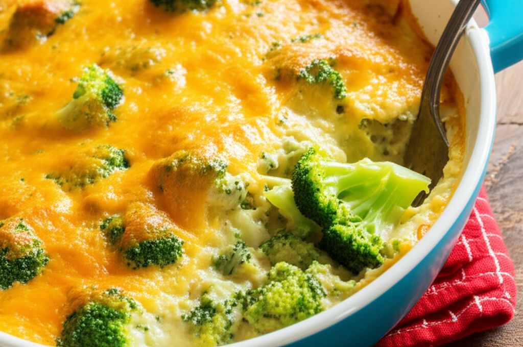 Creamy Broccoli and Cheese Casserole