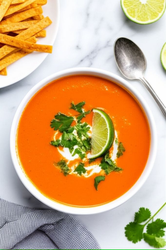 Creamy Chipotle Tomato Bisque