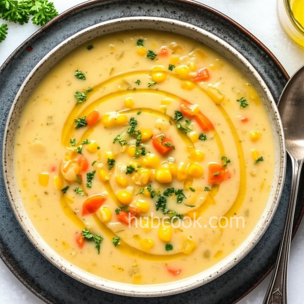 Creamy Vegan Corn Chowder