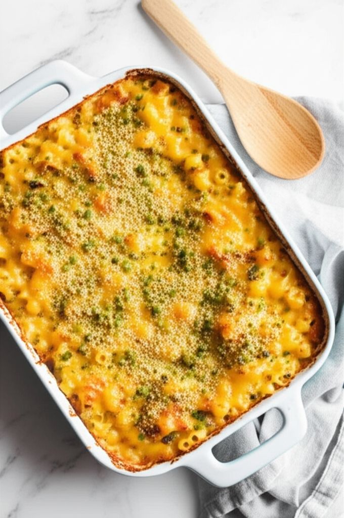 Dill Pickle Macaroni and Cheese