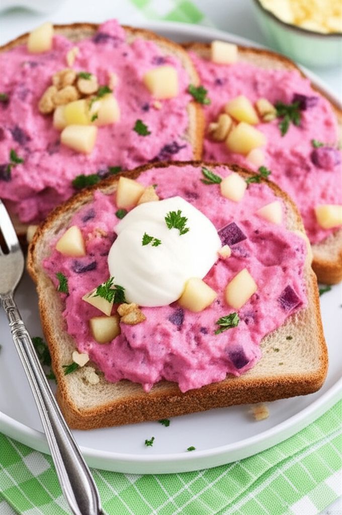 Easter Egg Salad With Beets