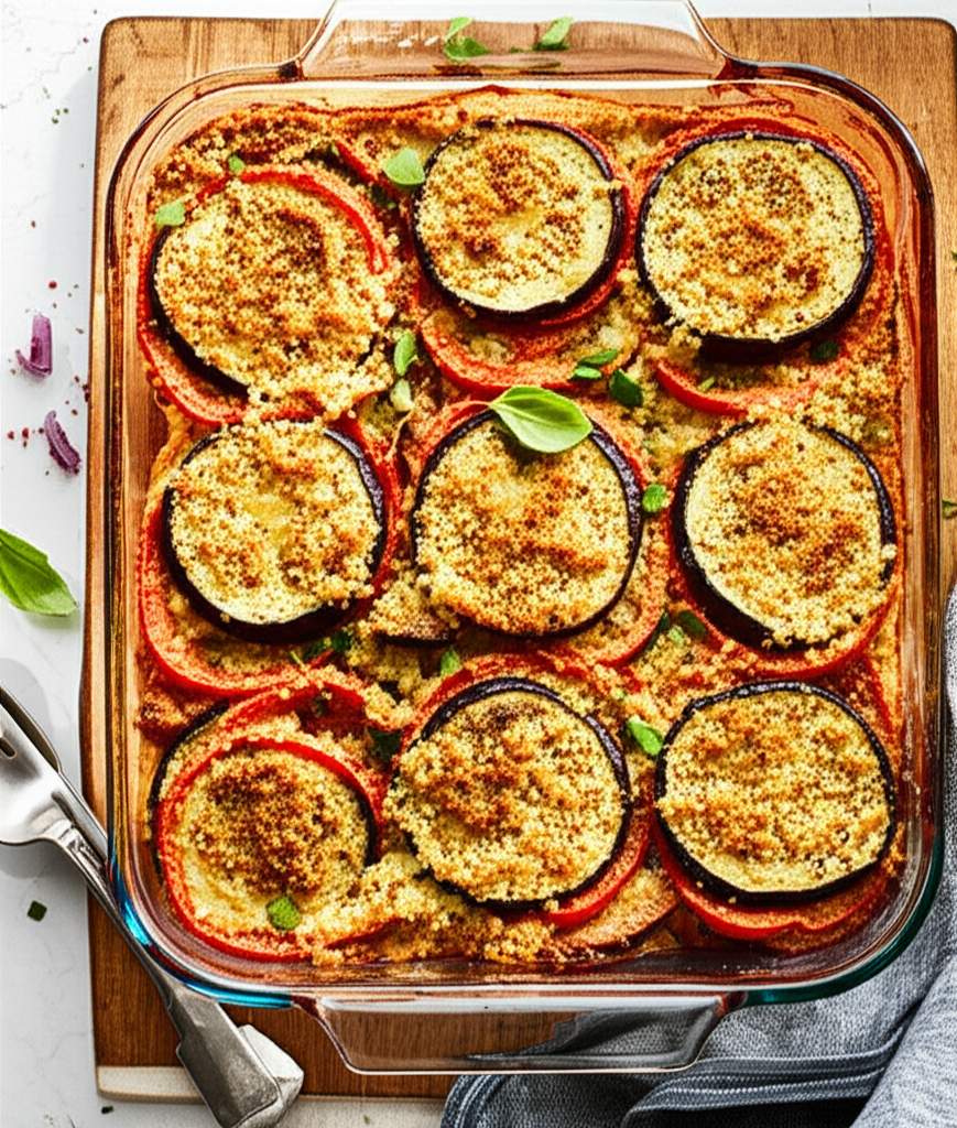 Eggplant and Tomato Casserole