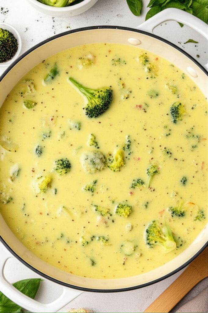 Erin's Cheesy Broccoli Soup