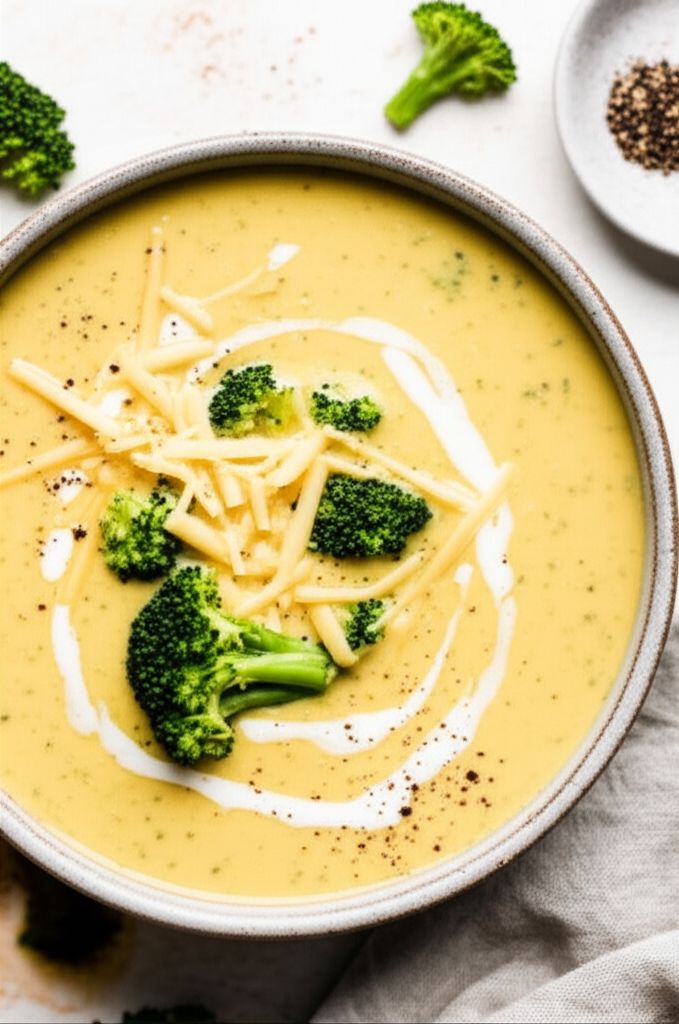 Gouda and Broccoli Soup