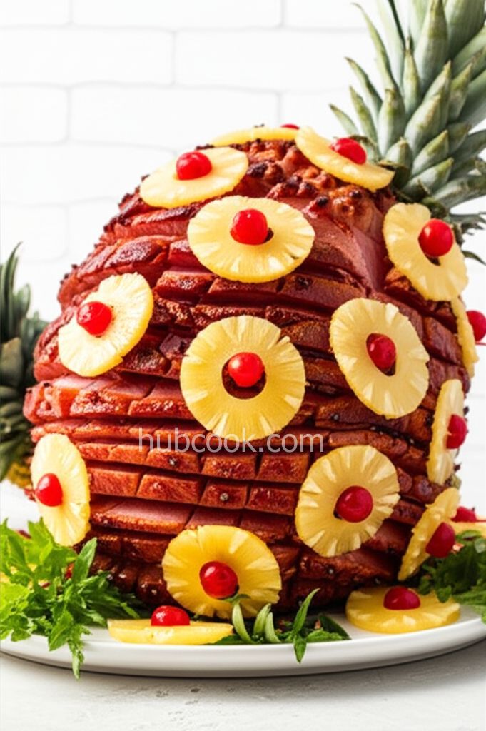 Ham with Pineapple