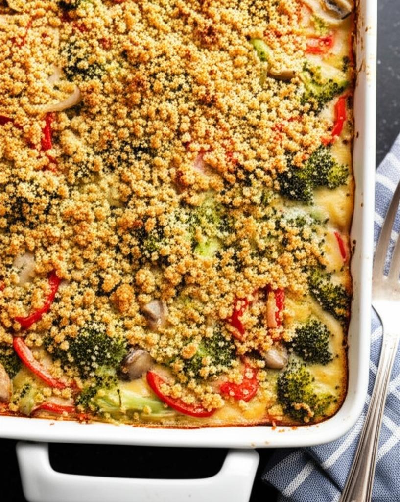 Healthy Broccoli Cheese Bake