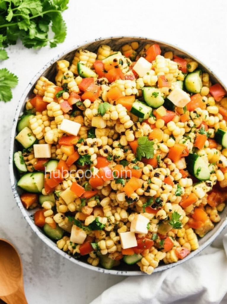 Kate's Grilled Corn Salad
