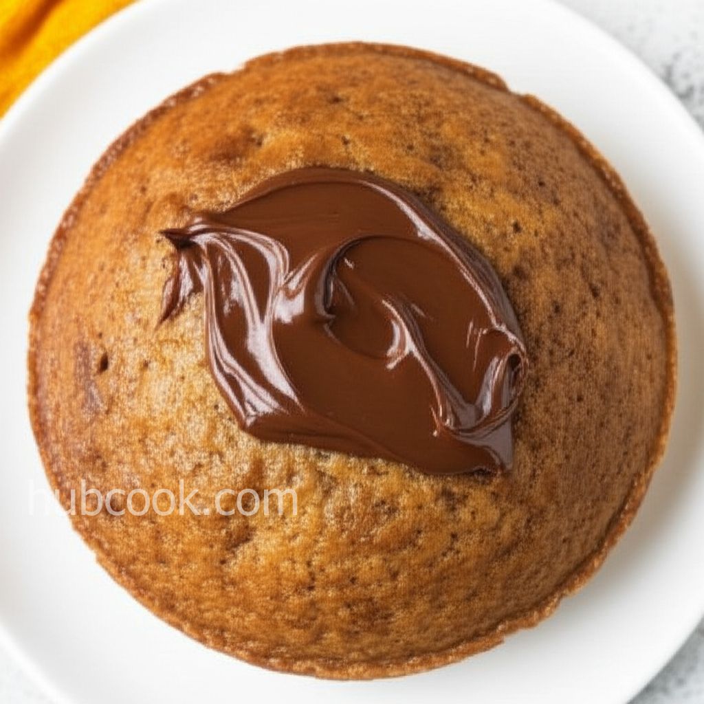 Microwave Banana Cake in a Bowl