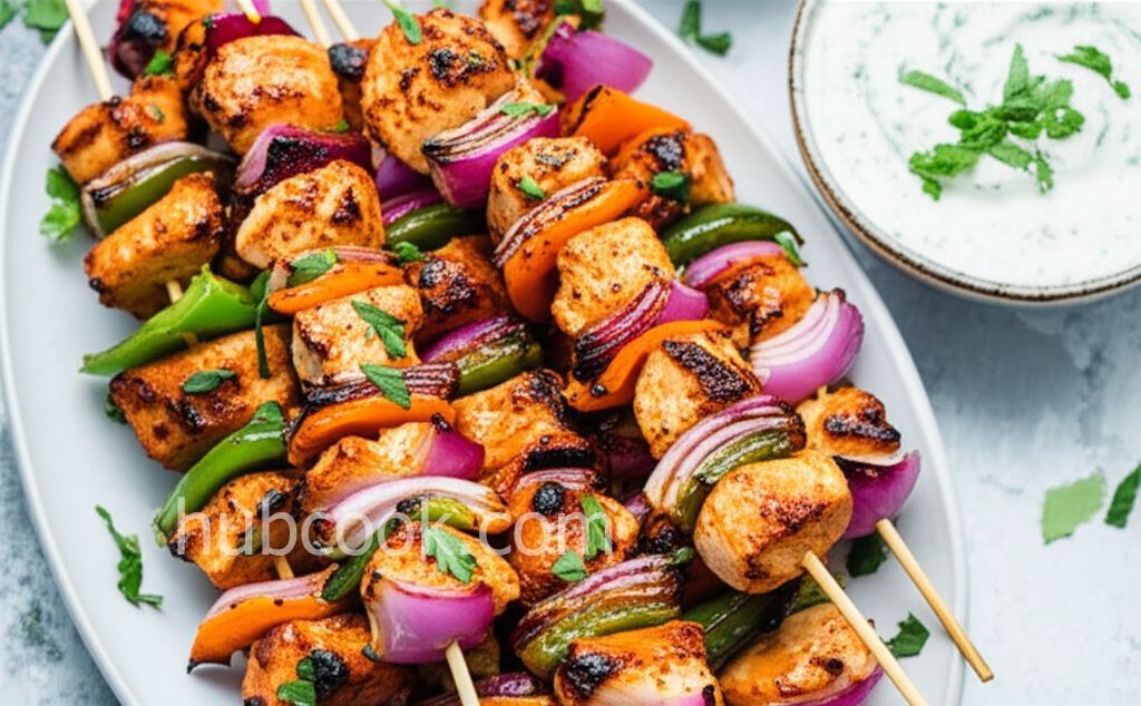 Moroccan-Spiced Chicken Skewers