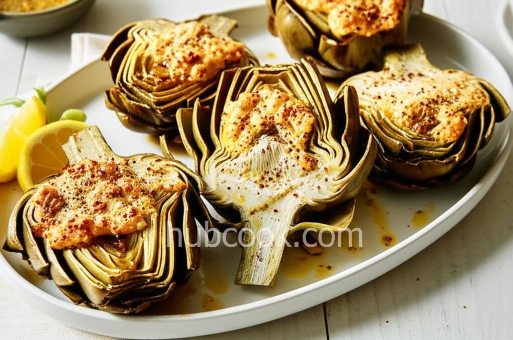 Oven-Roasted Artichokes