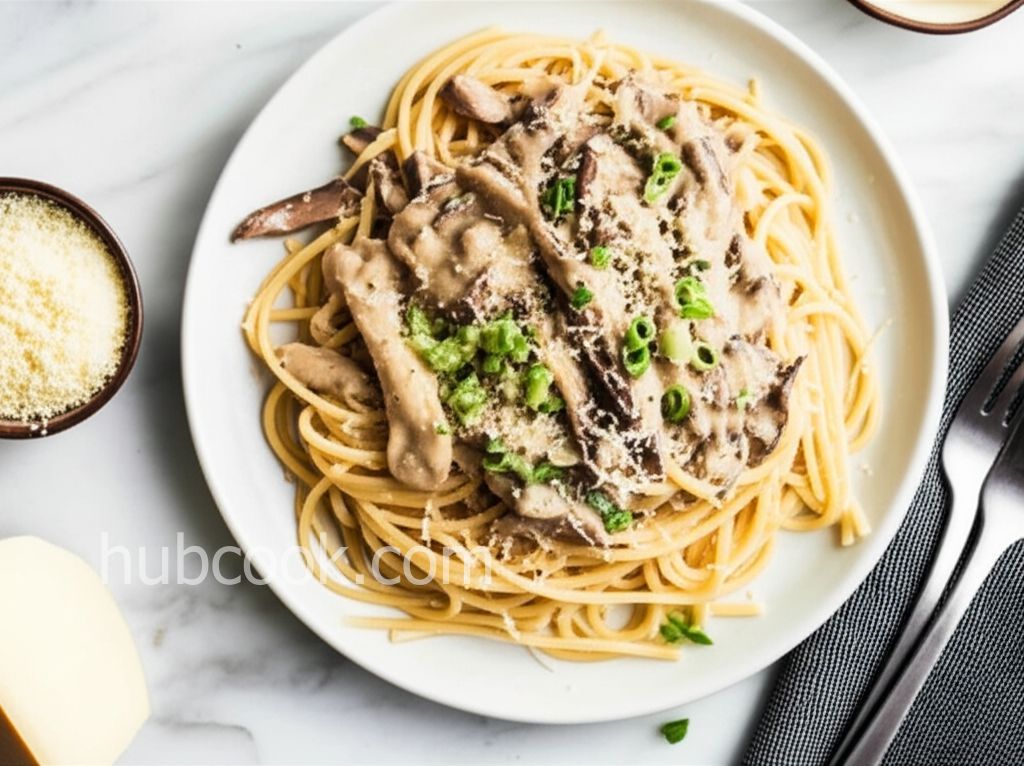 Oyster Mushroom Pasta