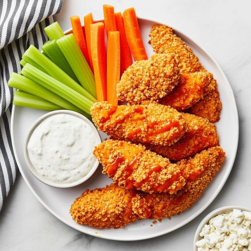 Panko Buffalo Chicken Tenders