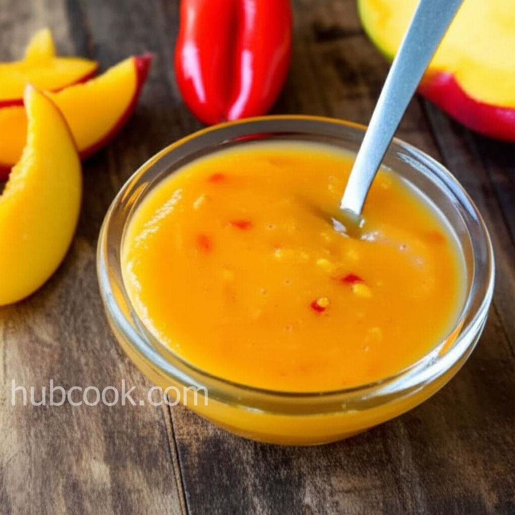 Peach-Mango-Habanero Wing Sauce