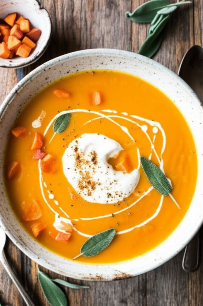 Pressure Cooker Butternut Squash Soup