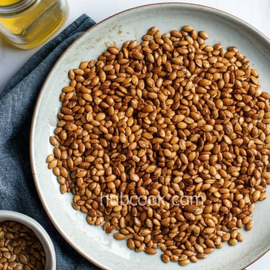 Roasted Butternut Squash Seeds