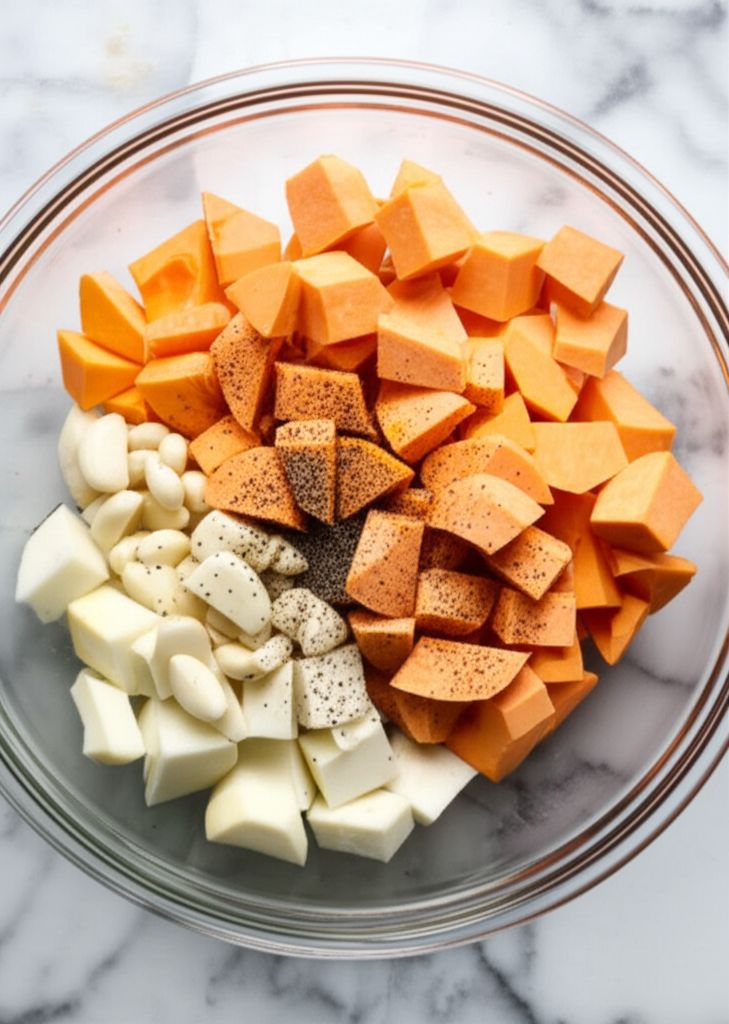Roasted Rutabaga and Squash Soup