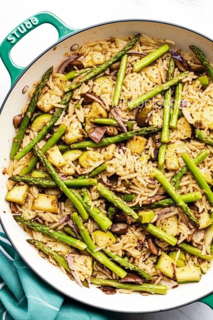 Roasted Vegetable Orzo