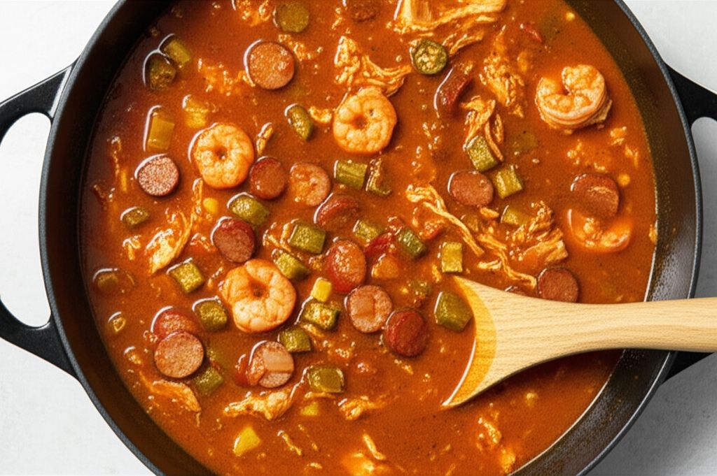 Rouxless Gumbo
