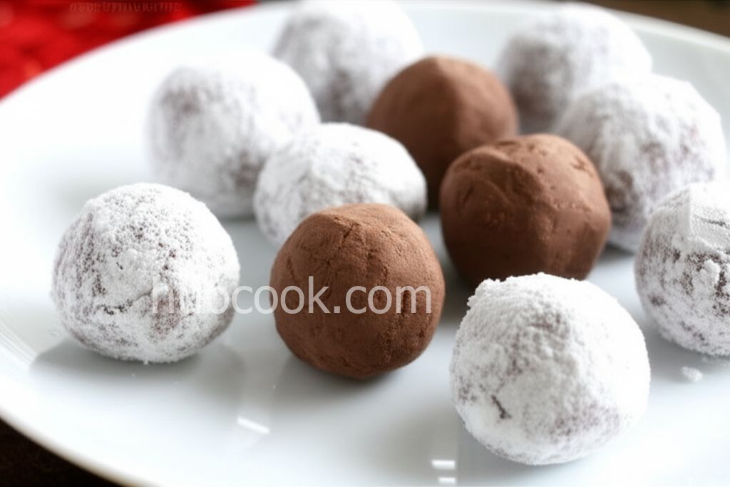 Rum or Bourbon Balls
