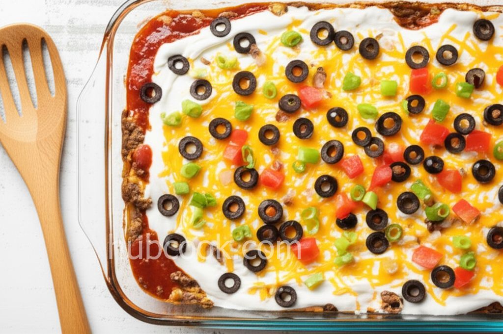 Sandie's Seven-Layer Bean Dip