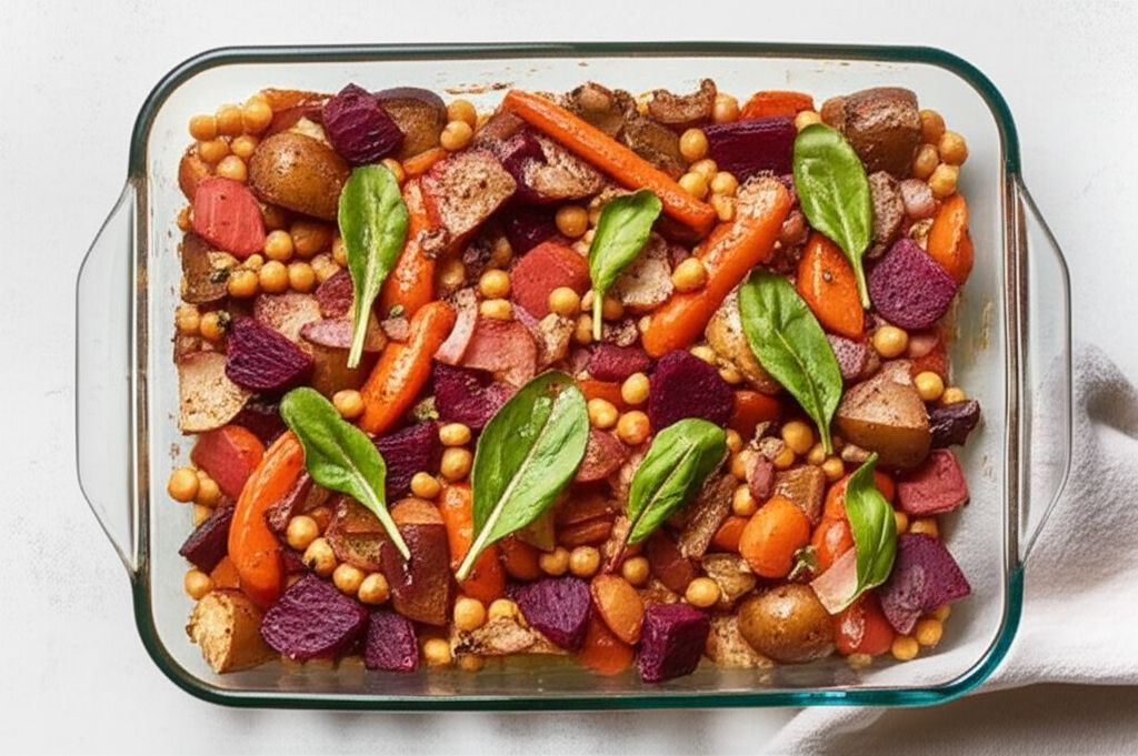 Savory Roasted Root Vegetables