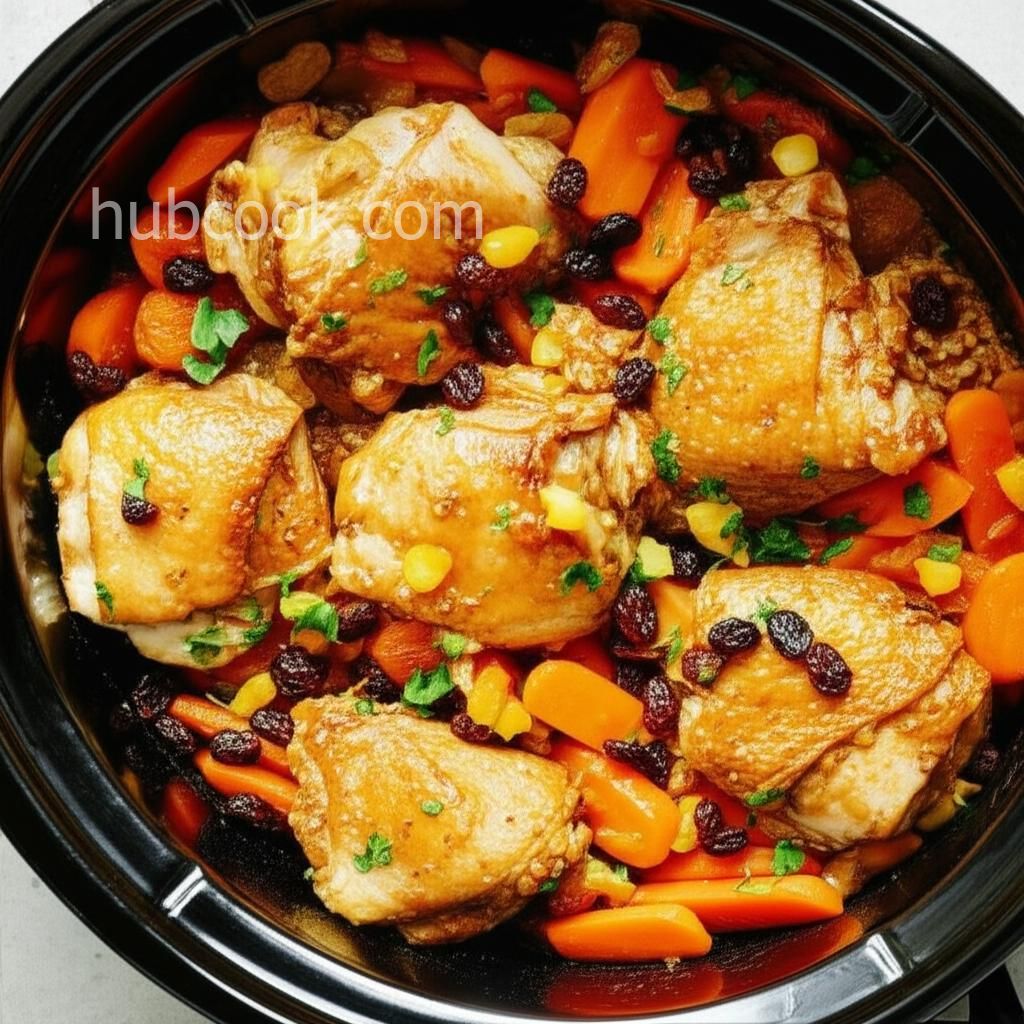 Slow Cooker Chicken Tagine