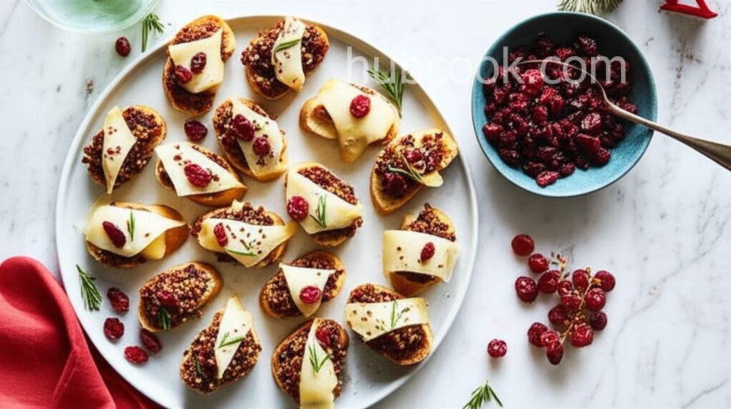 Sugarplum Baked Brie Bites