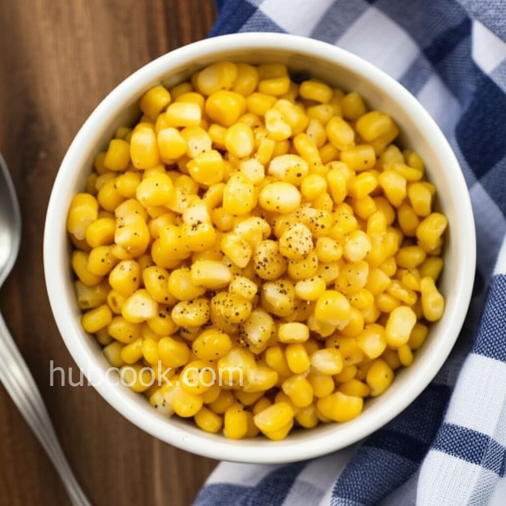 Sweet Corn on The Cob Without the Cob