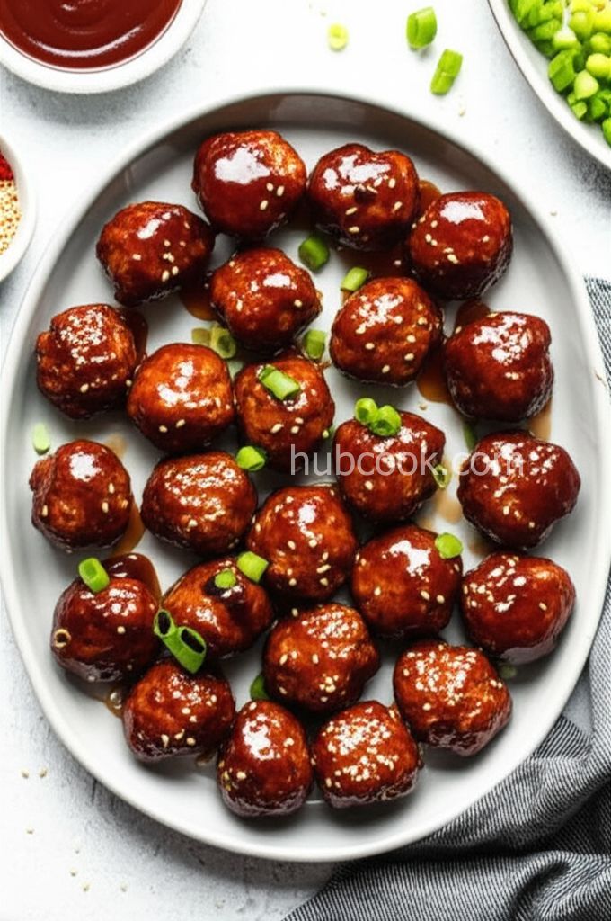 Teriyaki Cocktail Meatballs