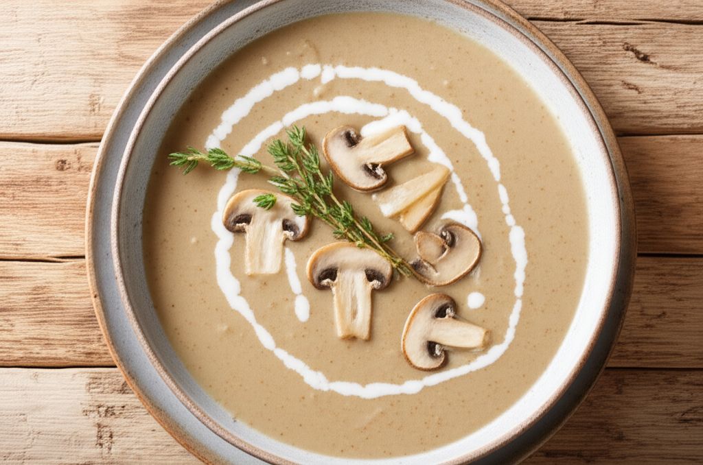 Vegan Gluten-Free Mushroom Soup