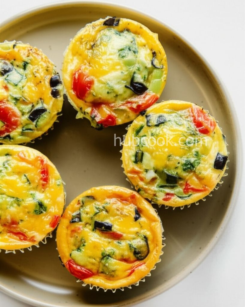 Vegetable Quiche Cups To Go