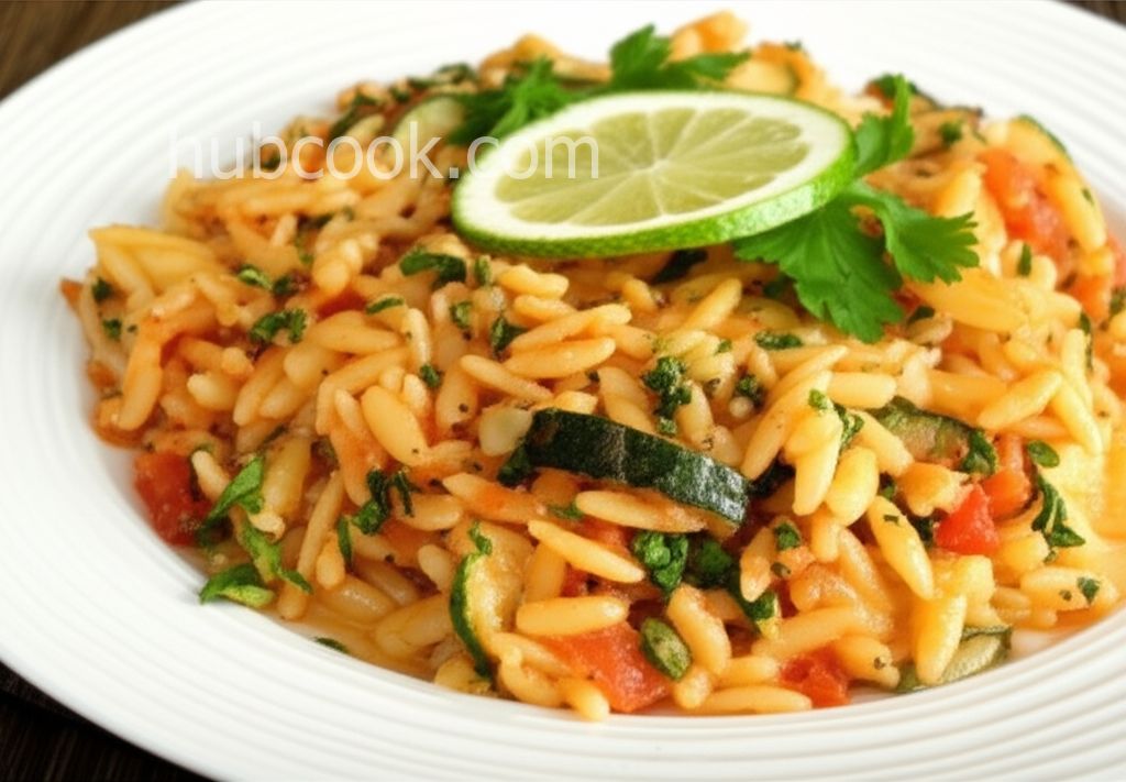 Vegetarian Lime Orzo