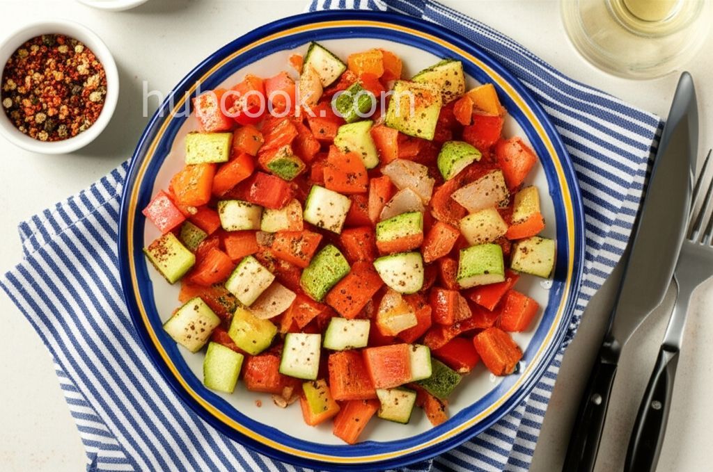 Air-Fried Ratatouille, Italian-Style
